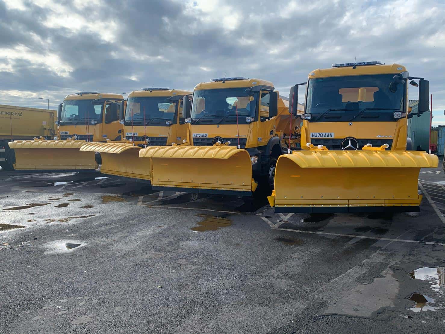Northumberland Council takes delivery of four Arocs 182 AK Trucks through TPPL’s framework