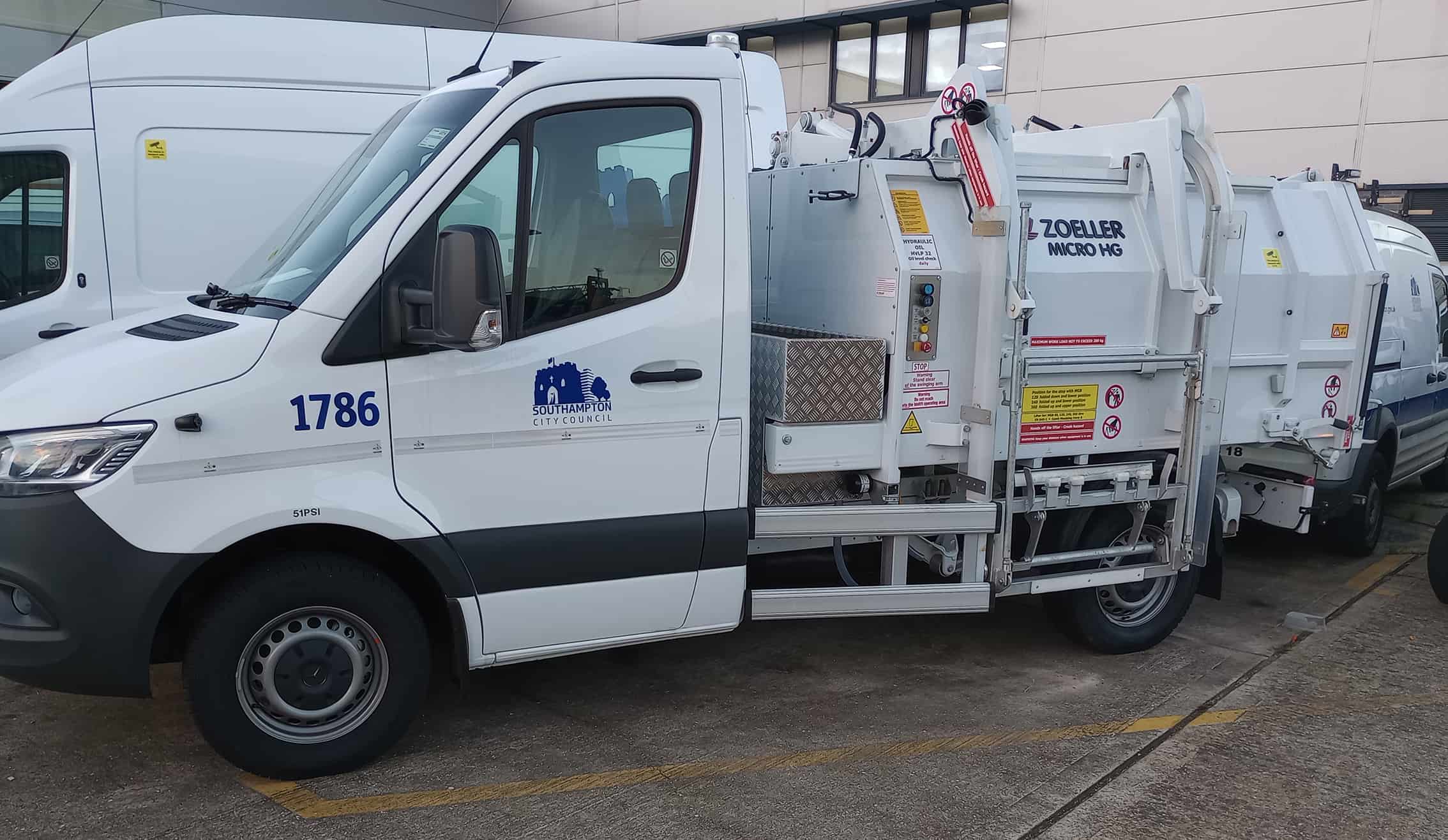 Versatile waste vehicles first of their kind in UK