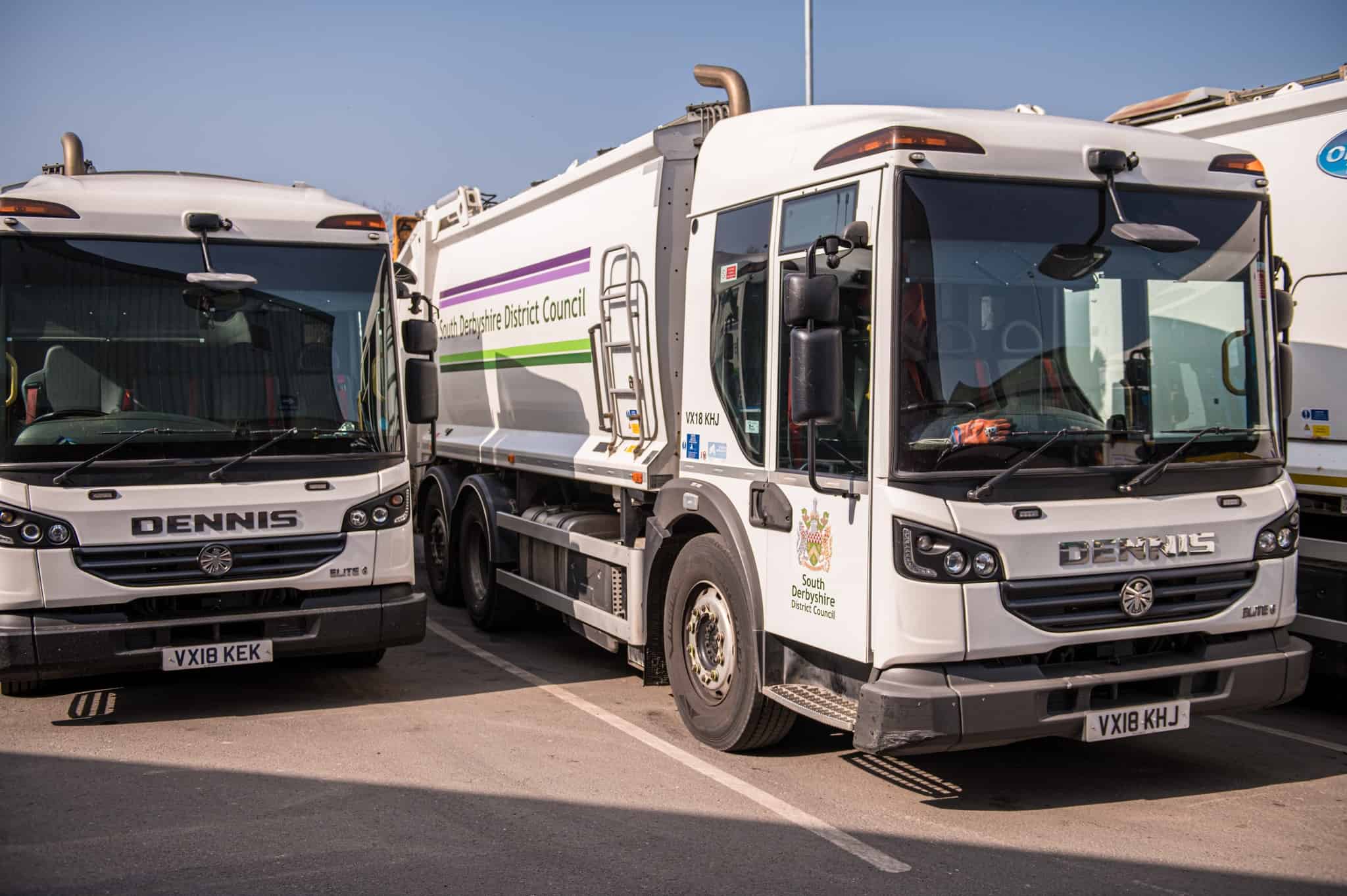 South Derbyshire District Council -Trials Hydrogen Refuse Vehicles